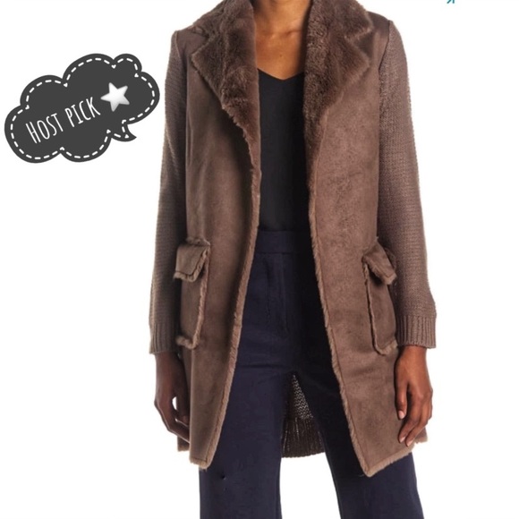 Cliche Faux Coat⭐️NWT⭐️ - Picture 3 of 12